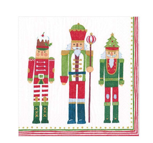 March of the Nutcrackers Paper Cocktail Napkins - 20 Per Package