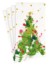 Load image into Gallery viewer, Splatter Tree Paper Guest Towel Napkins - 15 Per Package
