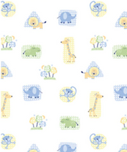 Load image into Gallery viewer, Jungle Jollies Short Playsuit (PRT) - Multi Blue
