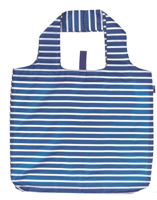 Breton Stripe Navy Blu Bag