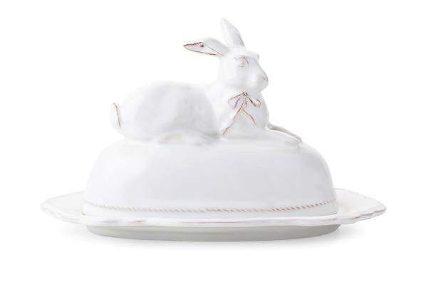 Juliska Bridget Butter Dish Wishwash Bunny
