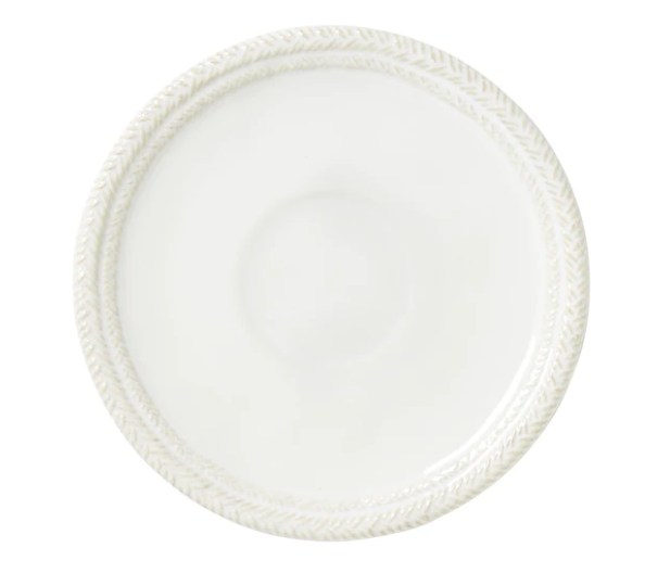 Juliska Le Panier Saucer - Whitewash - FINAL SALE