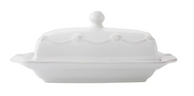 Load image into Gallery viewer, Juliska Berry and Thread Butter Dish - Whitewash
