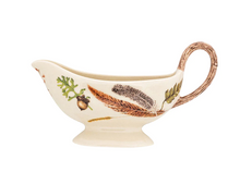 Load image into Gallery viewer, Juliska Sauce Boat and Stand Forest Walk 10.25&quot;L
