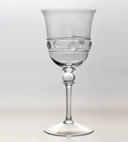 Juliska Isabella Tulip Small Goblet - Clear - FINAL SALE