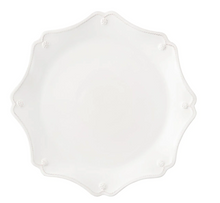 Load image into Gallery viewer, Juliska Berry and Thread Scallop Charger - Whitewash
