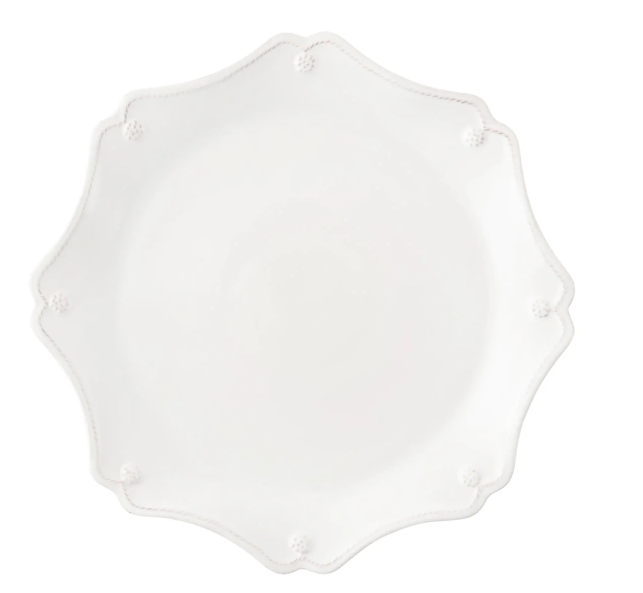 Juliska Berry and Thread Scallop Charger - Whitewash