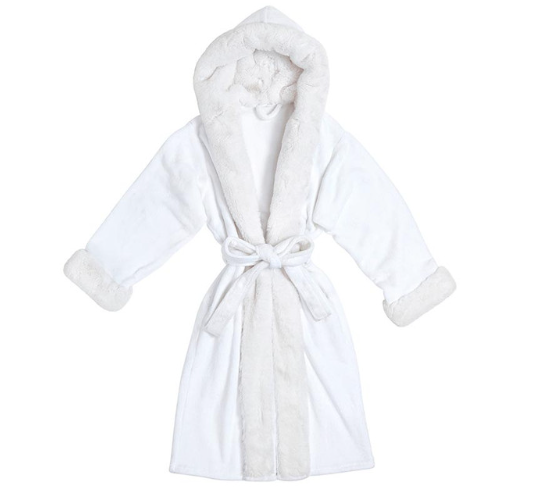 Warm White Cozy Robe