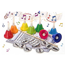 Load image into Gallery viewer, Hand Bells Party Crackers - 8pk
