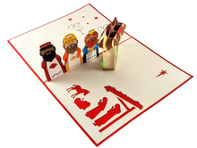 Load image into Gallery viewer, Pop-Up 3D Card - Three Wise Men
