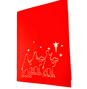 Pop-Up 3D Card - Three Wise Men