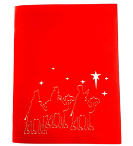 Pop-Up 3D Card - Three Wise Men