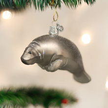 Load image into Gallery viewer, Manatee Ornament
