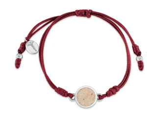 Dune Jewelry Touch The World Dusty Rose Heart Bracelet - Humanitarian Medical Care