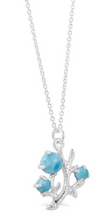 Load image into Gallery viewer, Dune Jewelry Coral Necklace - Larimar

