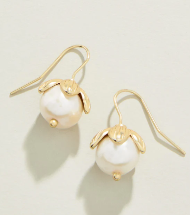 Spartina 449 Bauble Drop Earrings Pearl