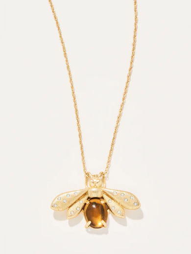 Spartina 449 Honey Bee Slide Necklace 28