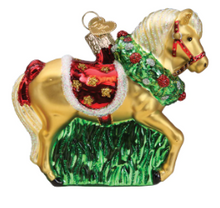 Load image into Gallery viewer, Horse With Wreath Ornament
