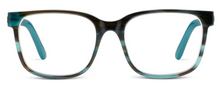 Load image into Gallery viewer, Sycamore Reading Glasses - Teal Horn/Teal
