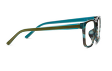 Load image into Gallery viewer, Sycamore Reading Glasses - Teal Horn/Teal
