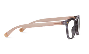 Sinclair Reading Glasses - Charcoal Horn/Blush