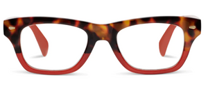 Cold Brew Reading Glasses - Tortoise/Red
