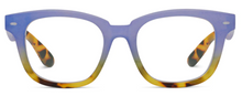 Load image into Gallery viewer, Hidden Gem Reading Glasses - Blue/Tokyo Tortoise
