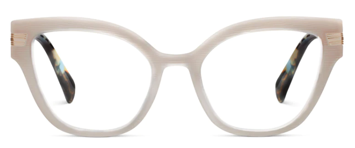 Marquee Reading Glasses - Frost/Blue Quartz