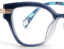 Load image into Gallery viewer, Marquee Reading Glasses - Navy/Marine Quartz
