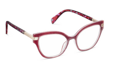 Load image into Gallery viewer, Marquee Reading Glasses - Red/Spice Quartz
