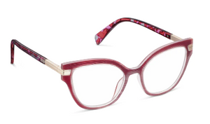 Marquee Reading Glasses - Red/Spice Quartz