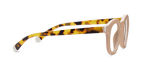 Load image into Gallery viewer, Saffron Reading Glasses - Taupe/Tokyo Tortoise
