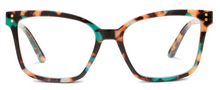 Load image into Gallery viewer, Octavia Reading Glasses - Teal Botanico
