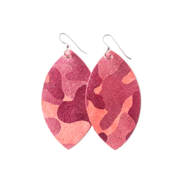 Glamper Pink Earrings - Small - FINAL SALE