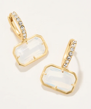Load image into Gallery viewer, Spartina 449 White Hall Earrings White/Crystal

