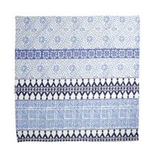 Load image into Gallery viewer, Vietri Bohemian Linens Blue Napkins - Set of 4
