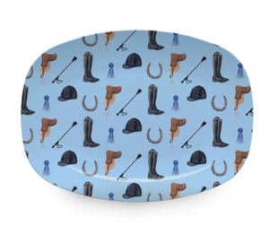Mariposa Blue Ribbon Platter