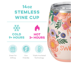 Swig Full Bloom Stemless Wine Cup (14oz)