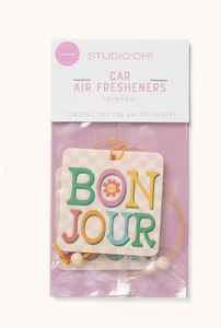 Bonjour Car Air Fresheners (2-Pack)