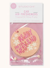 Load image into Gallery viewer, Ready For The Weekend Car Air Fresheners (2-Pack)
