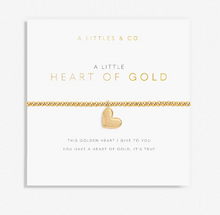 Load image into Gallery viewer, A Little Heart Of Gold Bracelet (Gold)
