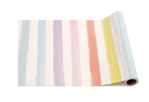 Sorbet Painted Stripe Runner - 20" x 25'