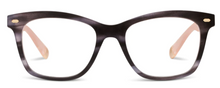 Load image into Gallery viewer, Peepers Sinclair Reading Glasses - Charcoal Horn/Blush
