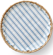 Load image into Gallery viewer, Seascape Blue Flat Plate Liners
