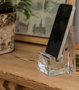 Simon Pearce Woodbury Phone Holder