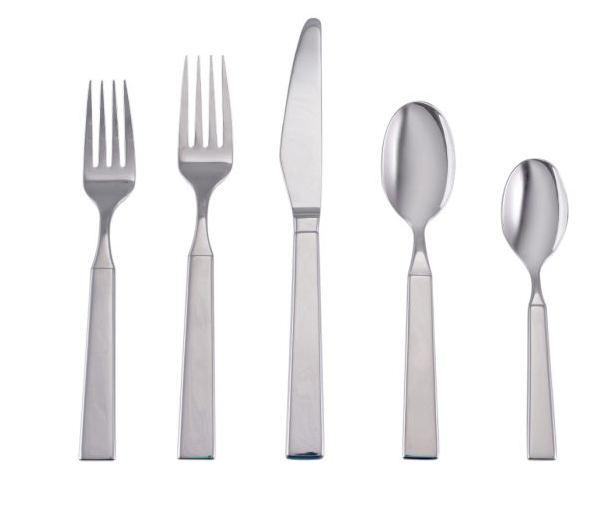 Simon Pearce Woodstock Flatware 5-Piece Flatware Setting