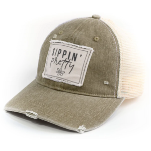 Sippin' Pretty Trucker Hat