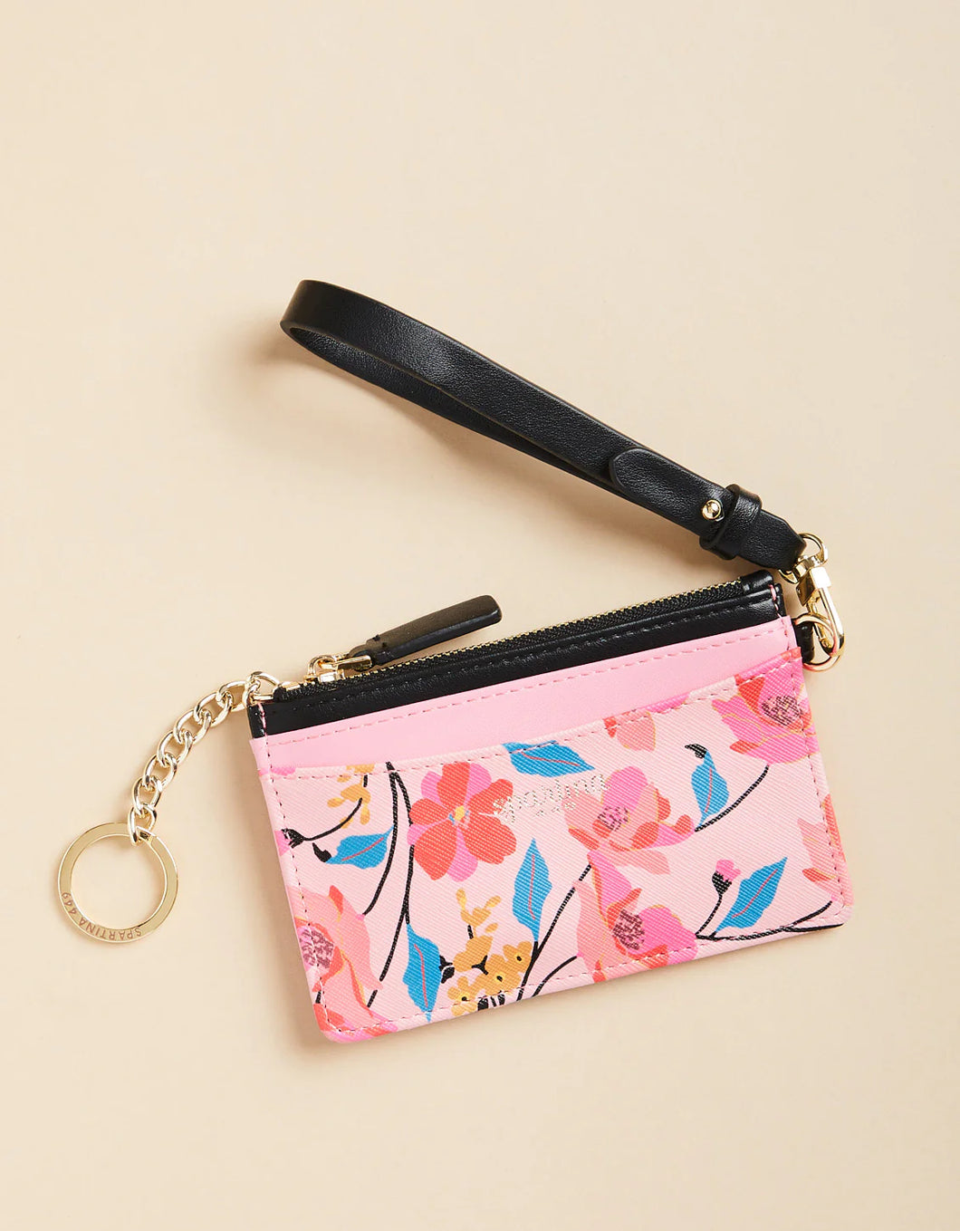 Spartina 449 Slim Card Coinpurse Floral Stem