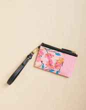 Load image into Gallery viewer, Spartina 449 Slim Card Coinpurse Floral Stem
