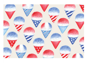 Snow Cone Placemats
